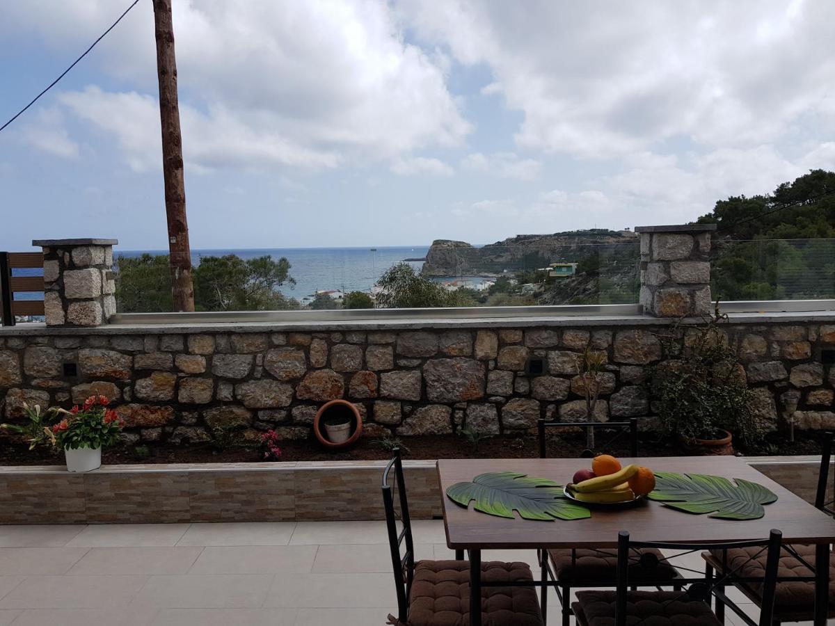Galazia Thea Apartments Archangelos  Exterior foto